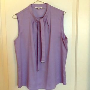 Purple shell blouse